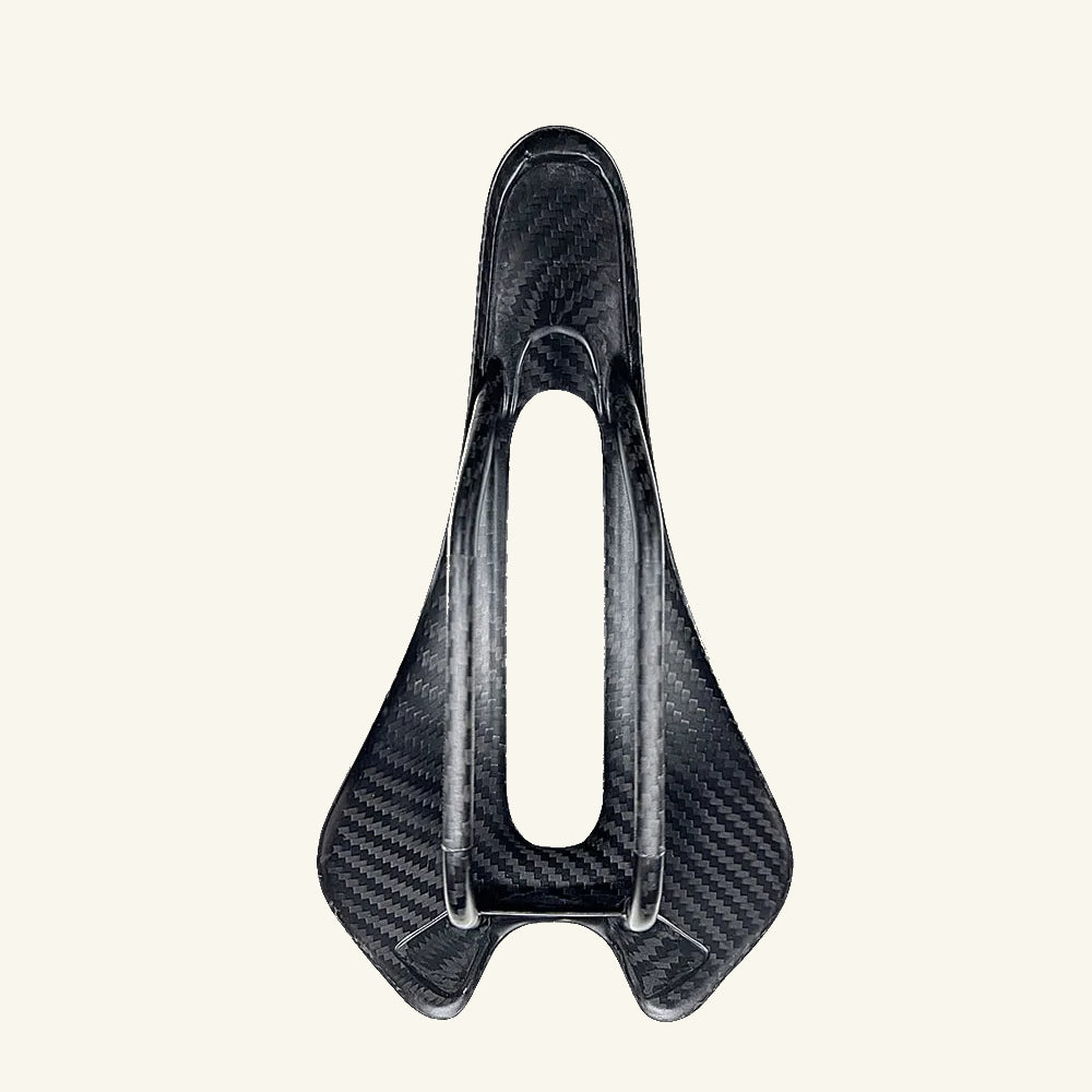 💥 Ultraligero 56g | Sillín Premium de Carbono – Ligero, Hueco y Confort Pro